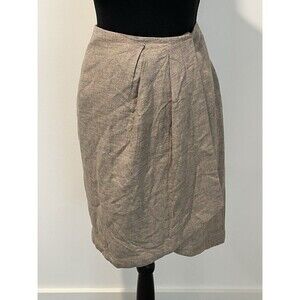 Joseph A Women’s Vintage‎ Knee Length A Line Skirt Brown Size 8